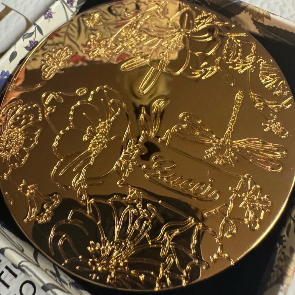 Gucci Floral Design Compact Mirror - Picture 4 of 5